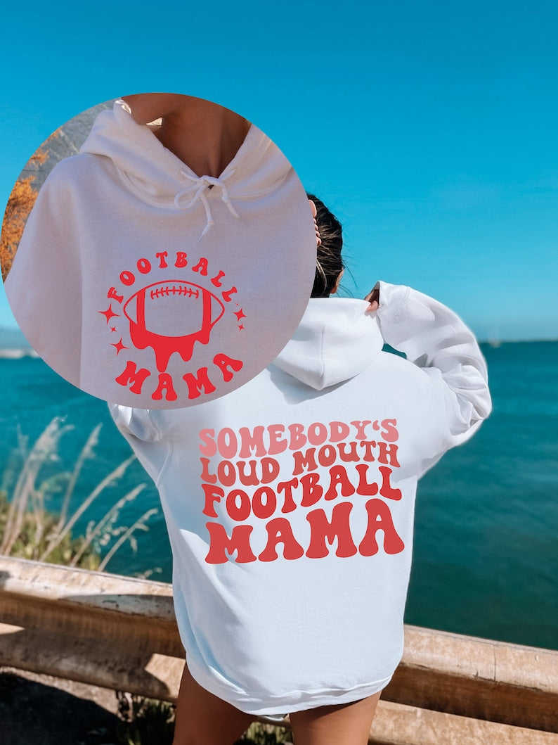 Funny Football Mama Hoodie