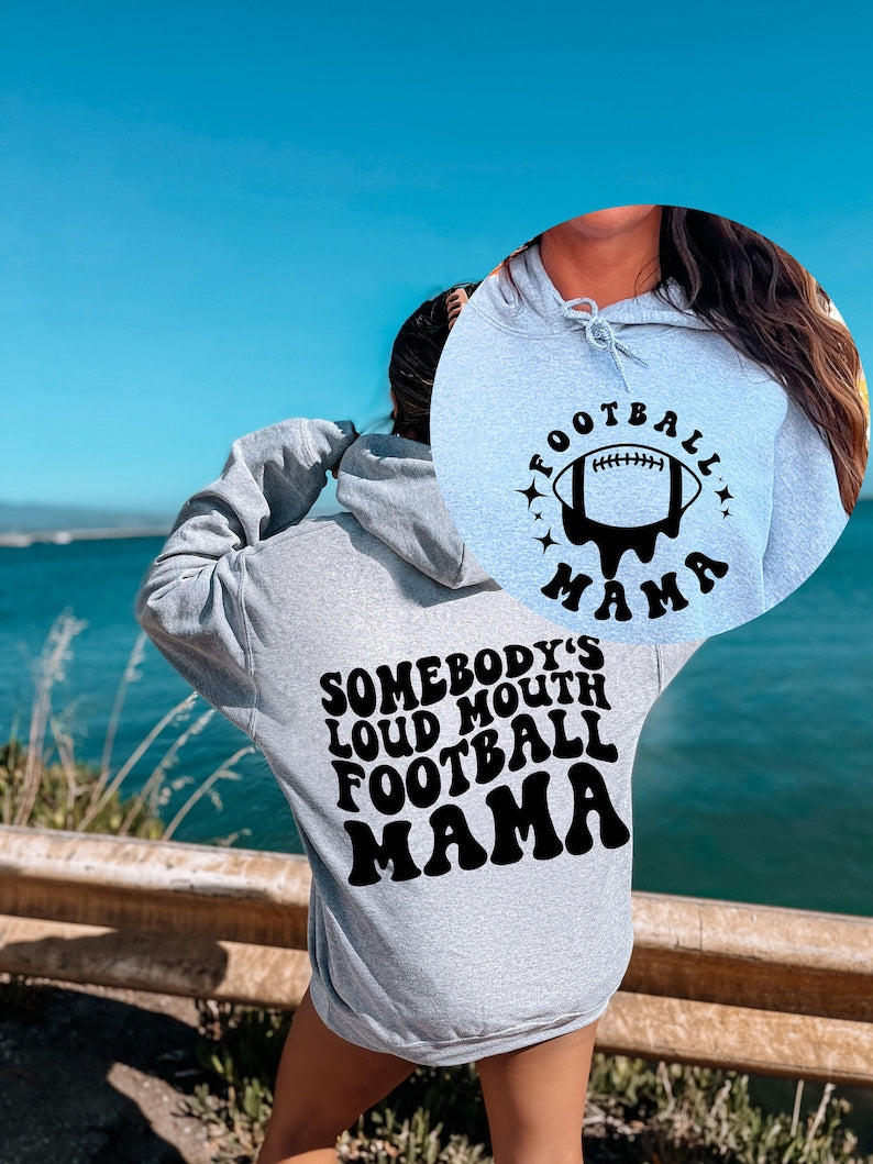 Funny Football Mama Hoodie
